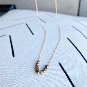 Gold plated necklace